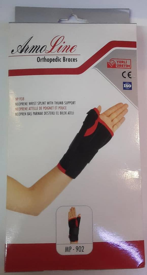 ARMO LINE WRIST SPLINT WITH THUMB SUPPORT