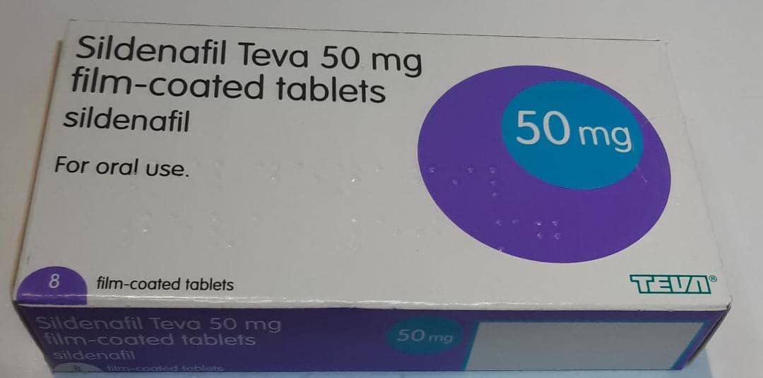 SILDENAFIL TEVA 50MG