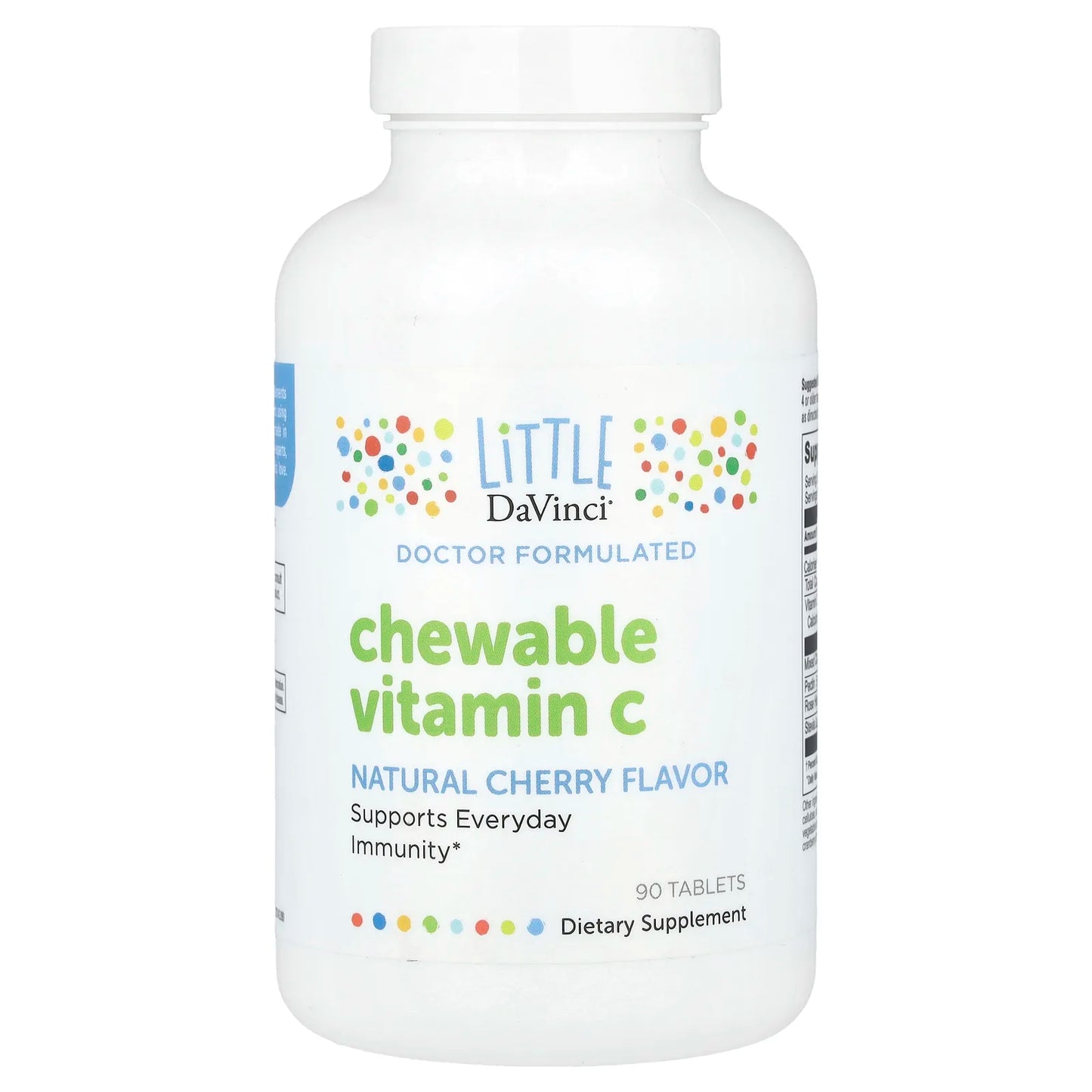 Little DiVinci              Chewable Vitamin C, Natural Cherry, 90 Tablets