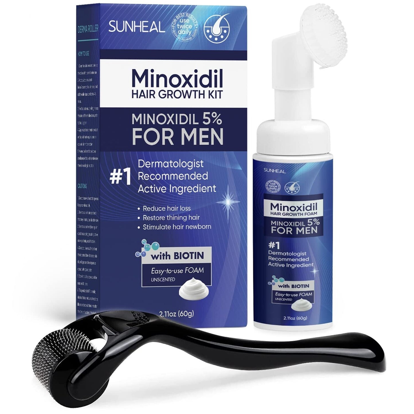 SUNHEAL MINOXIDIL HAIR GROWTH FOAM