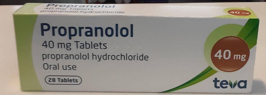 PROPANOLOL 40MG TABLETS