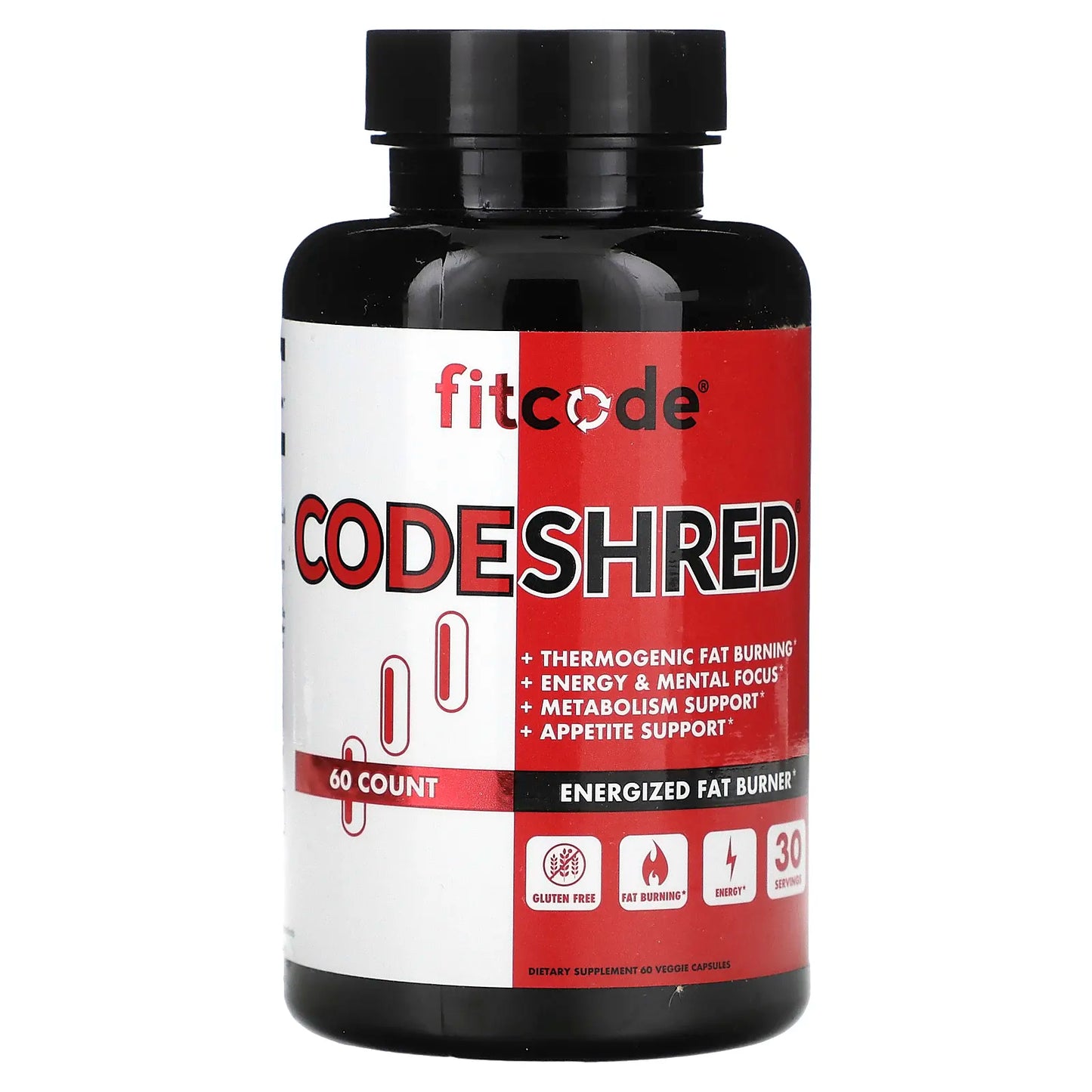 fitcode
CodeShred , 60 Veggie Capsules