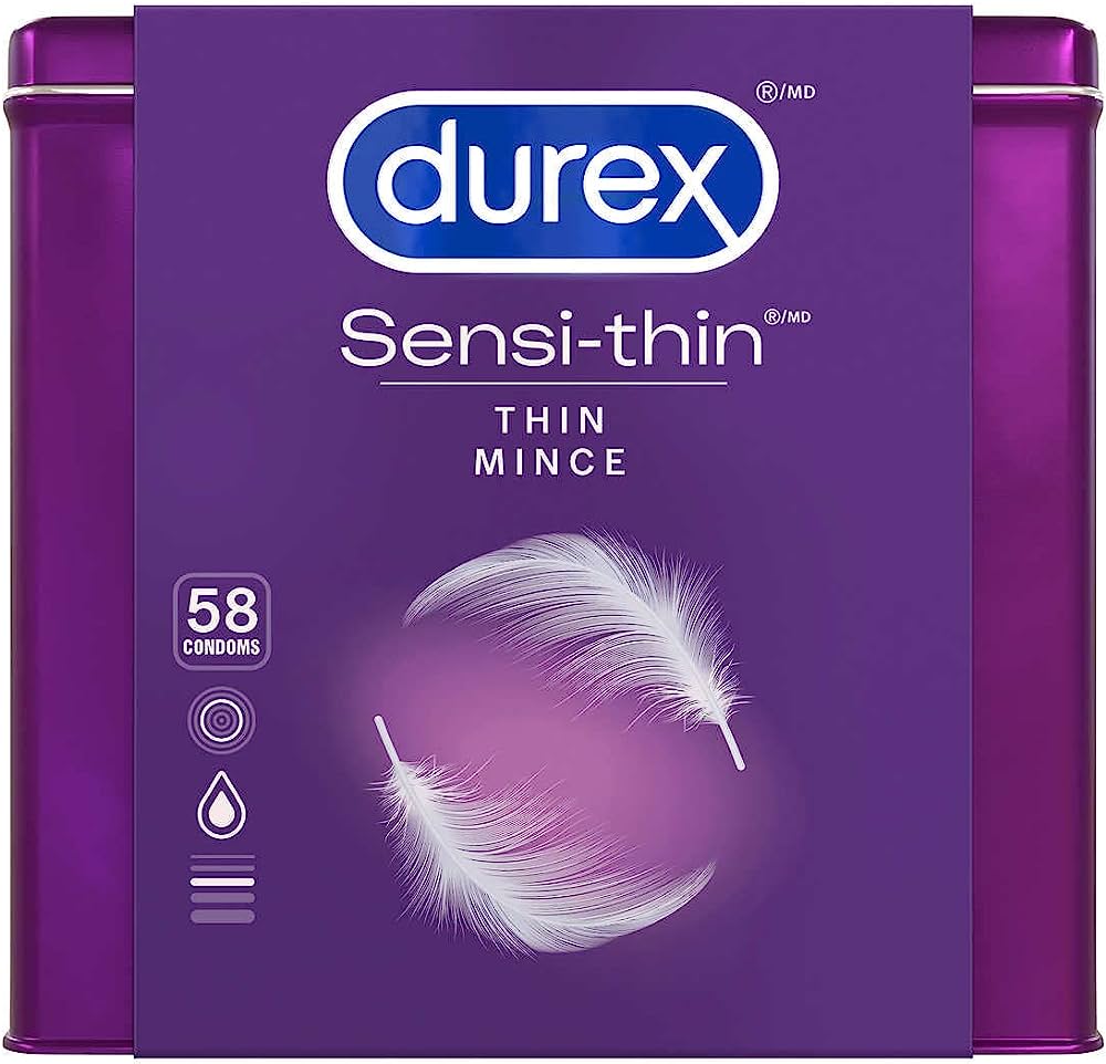 DUREX SENSI-THIN, 58 CONDOMS