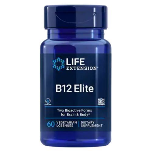 LIFE EXTENSION B12 ELITE, 60 LOZENGES