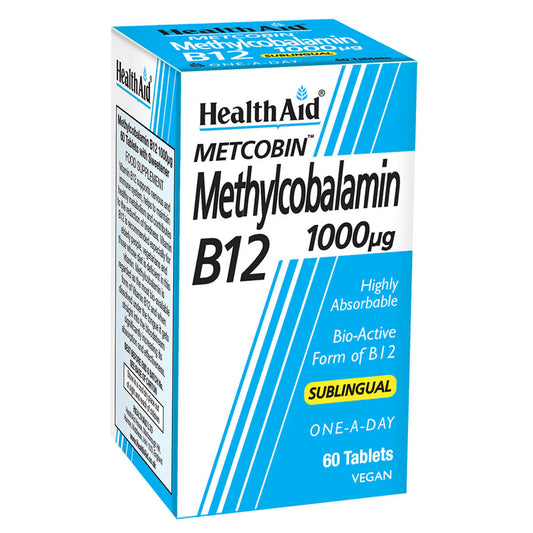 HEALTHAID METCOBIN METHYLCOBALAMIN B12