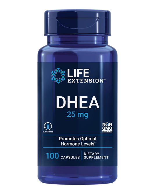 LIFE EXTENSION DHEA, 25MG, 100 CAPSULES