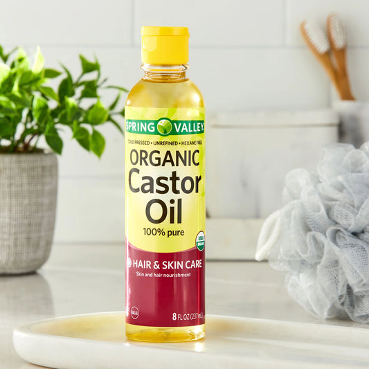 SPRING VALLEY ORGANIC CASTOR OIL 237ML