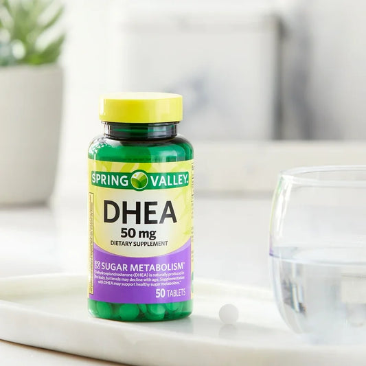 SPRING VALLEY DHEA 50MG, 50 TABLETS