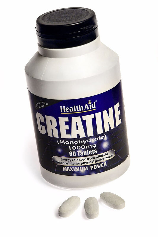 HEALTHAID CREATINE MONOHYDRATE 1000MG, 60 TABLETS