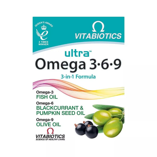 VITABIOTICS ULTRA OMEGA 3•6•9 3-IN-1 FORMULA