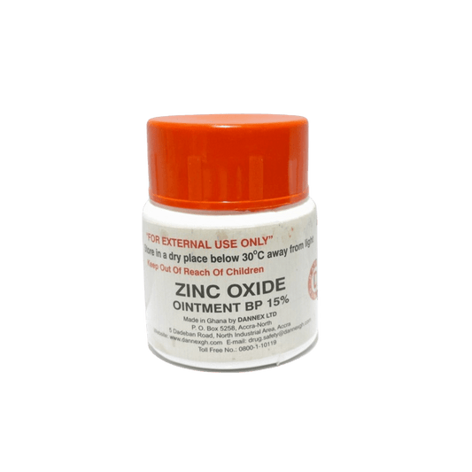 ZINC OXIDE OINTMENT BP 15% (DANNEX)