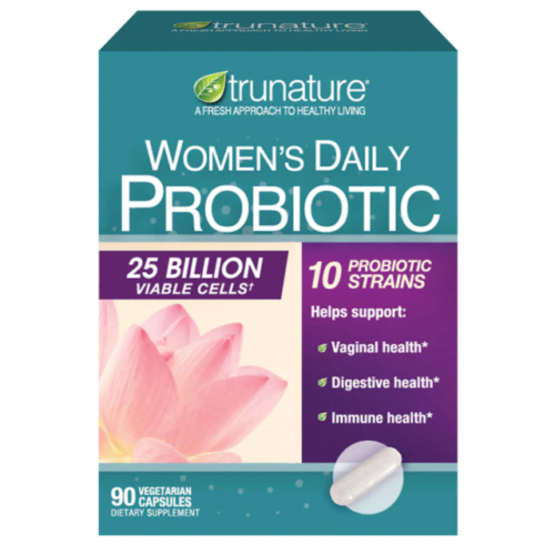 TRUNATURE WOMEN’S DAILY PROBIOTIC, 90 CAPSULES