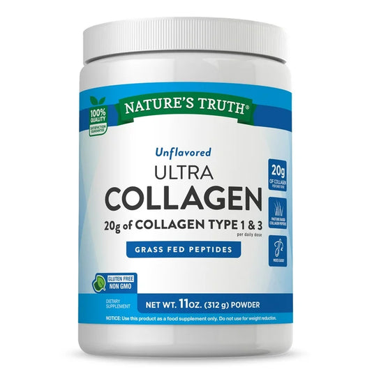 NATURE’S TRUTH ULTRA COLLAGEN GRASS FED PEPTIDES, 312G