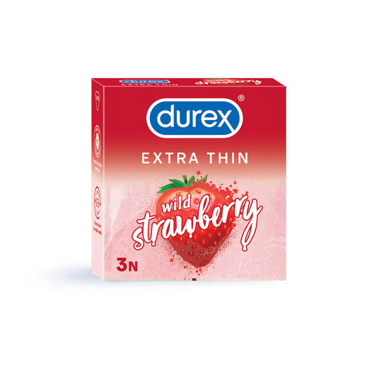 DUREX EXTRA THIN WILD STRAWBERRY