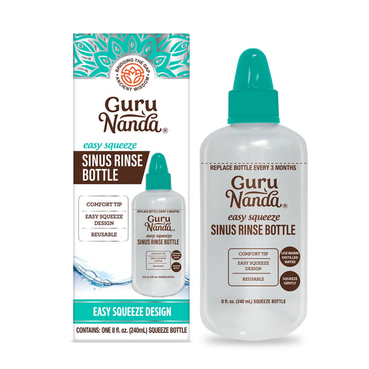 GURU NANDA EASY SQUEEZE SINUS RINSE BOTTLE