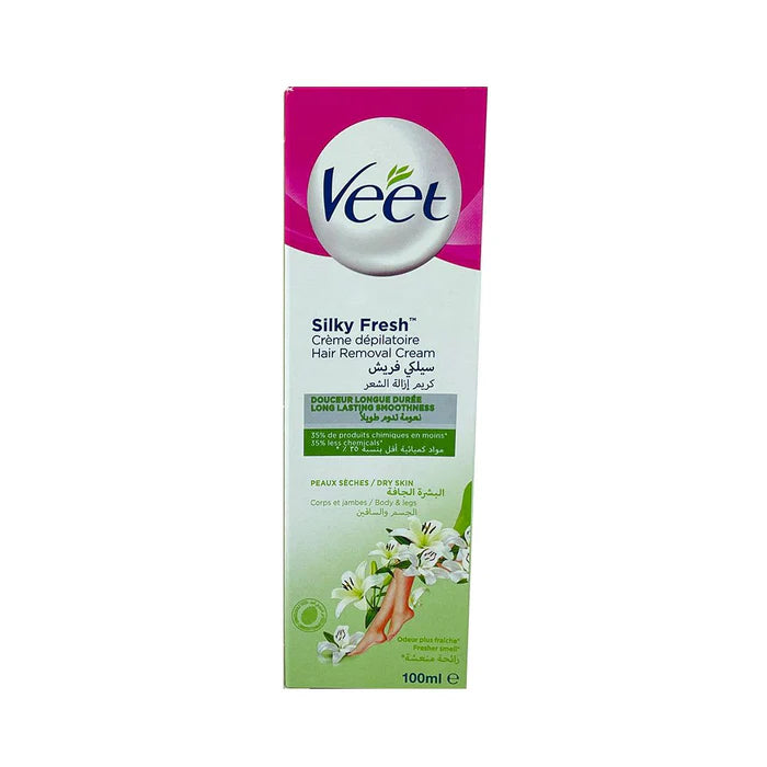 VEET SILKY FRESH HAIR REMOVAL CREAM 100ML