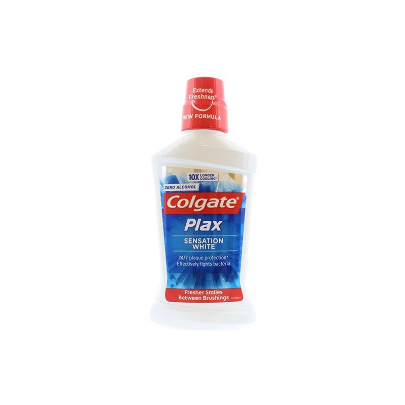 COLGATE PLAX SENSATION WHITE MOUTHWASH