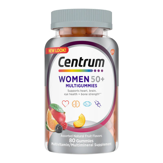 CENTRUM SILVER WOMEN 50+, 80 MULTIGUMMIES