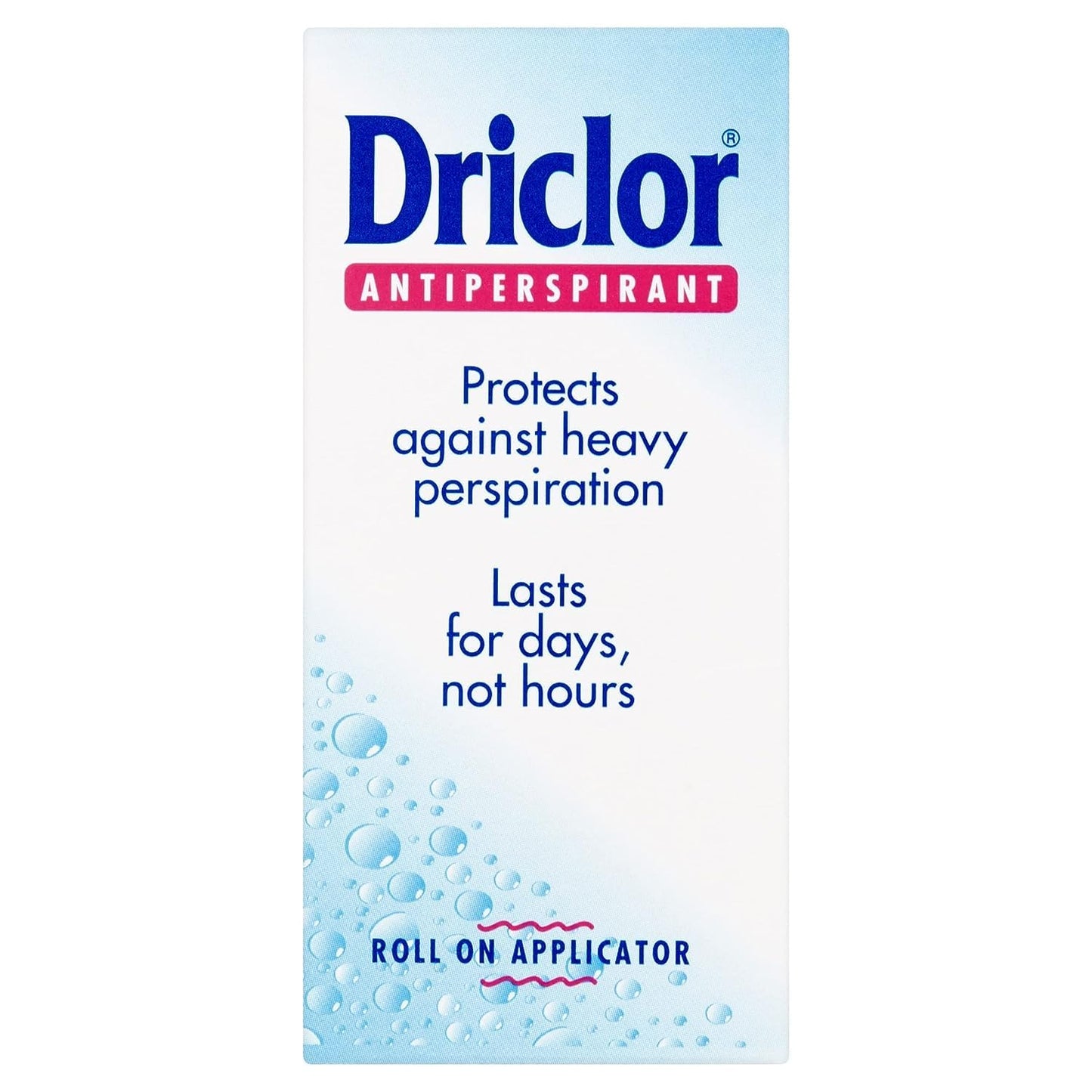 DRICLOR ANTIPERSPIRANT ROLL ON APPLICATOR