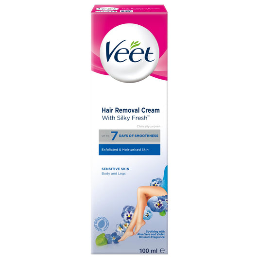 VEET SILKY FRESH HAIR REMOVAL CREAM 100ML