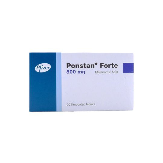 PONSTAN FORTE 500MG, 20 TABLETS