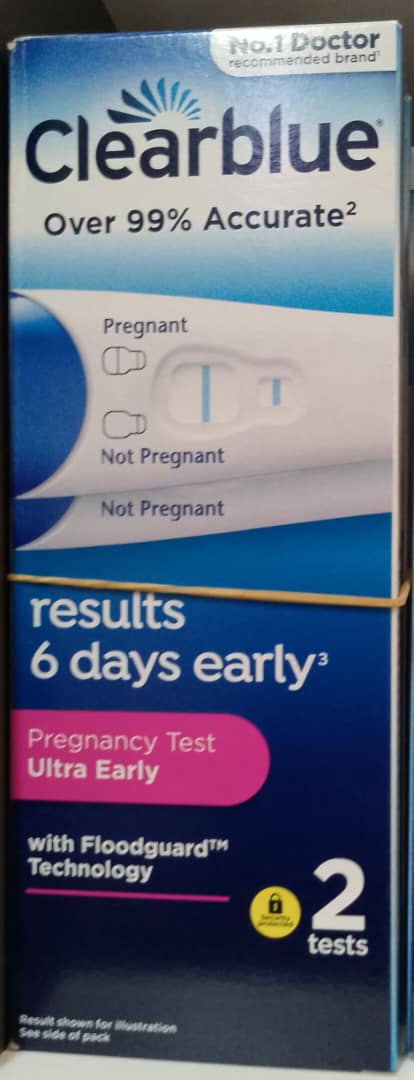 CLEAR BLUE PREGNANCY TEST KIT