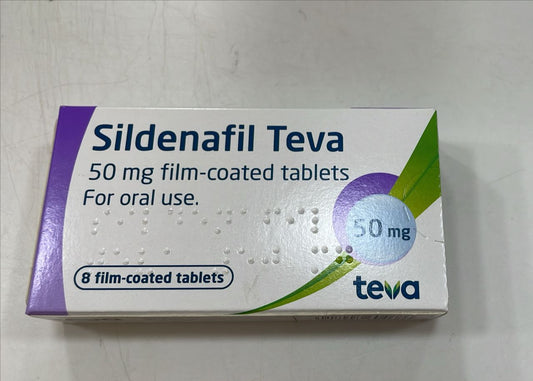 SILDENAFIL TEVA 50MG