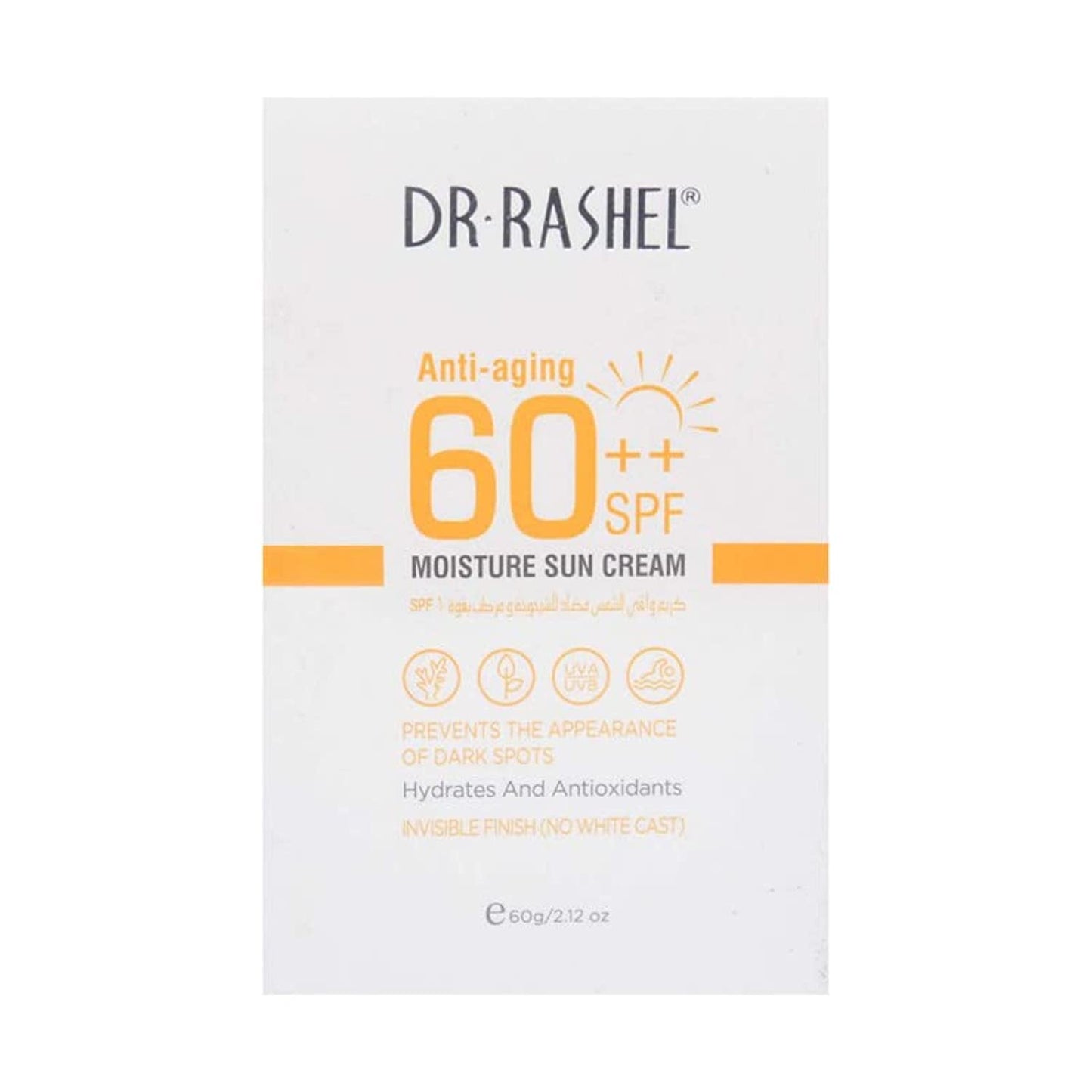 DR. RASHEL ANTI-AGING SPF 60 MOISTURE SUN CREAM