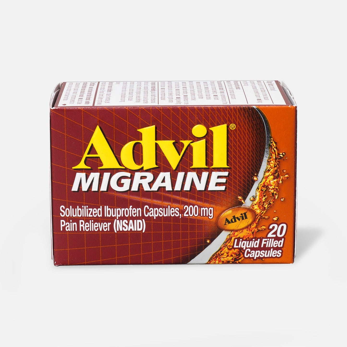 ADVIL MIGRAINE, 20 CAPSULES