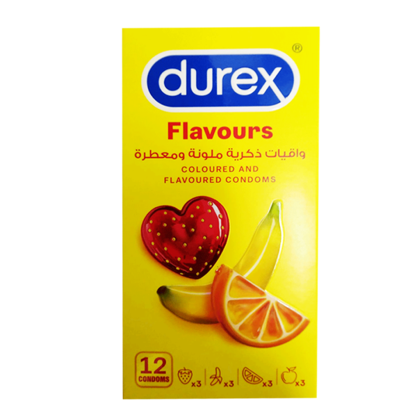 DUREX FLAVOURS, 12 CONDOMS