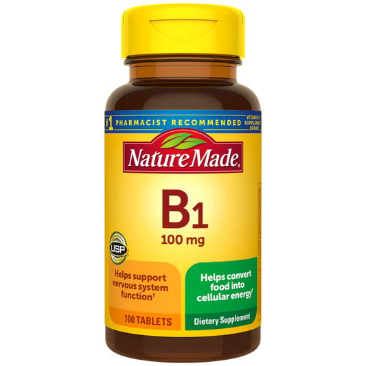 NATURE MADE B1 100MG TABLETS