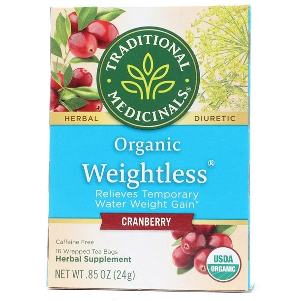 TRADITIONAL MEDICINALS ORGANIC WEIGHTLESS CRANBERRY