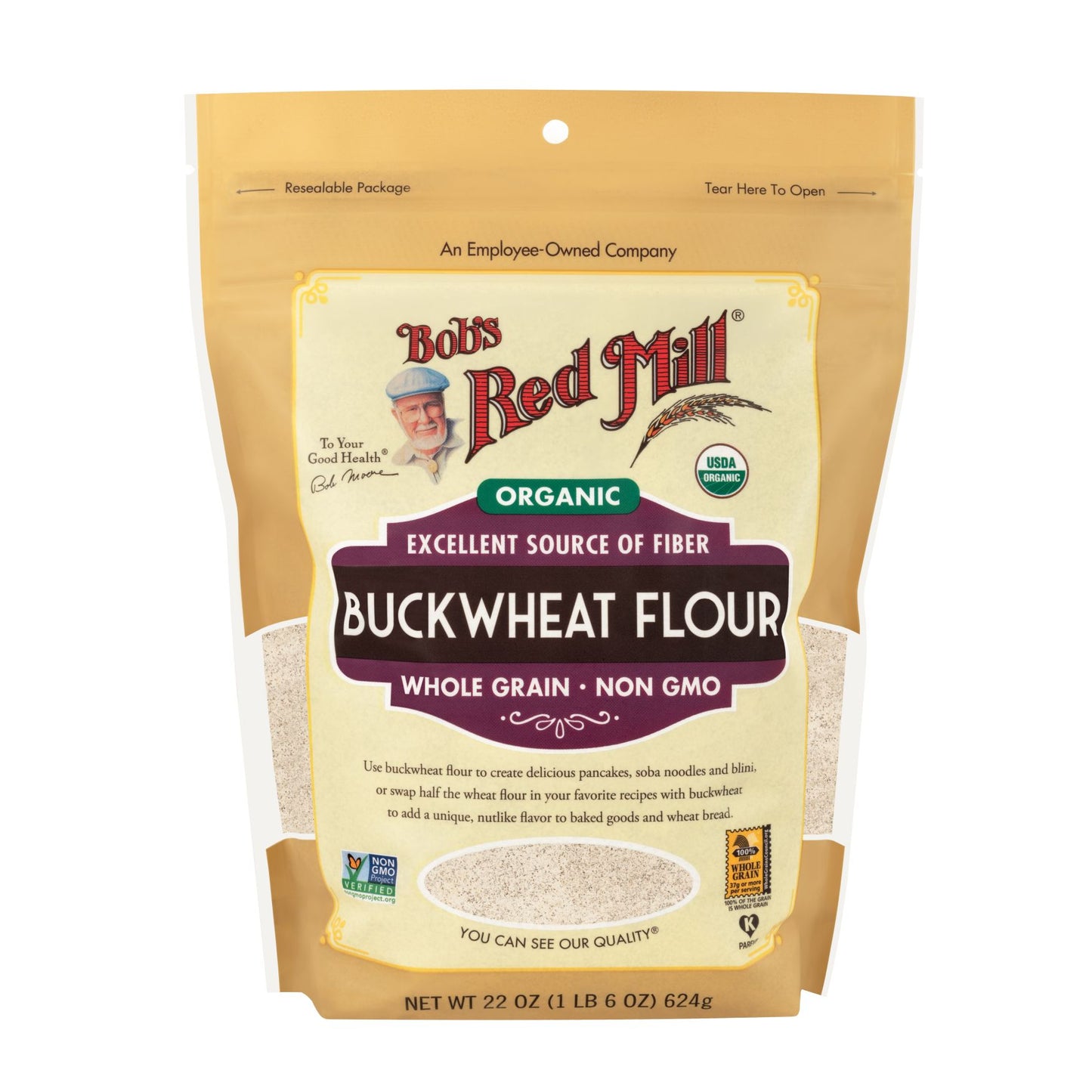 BOB’S RED MILL ORGANIC BUCKWHEAT FLOUR