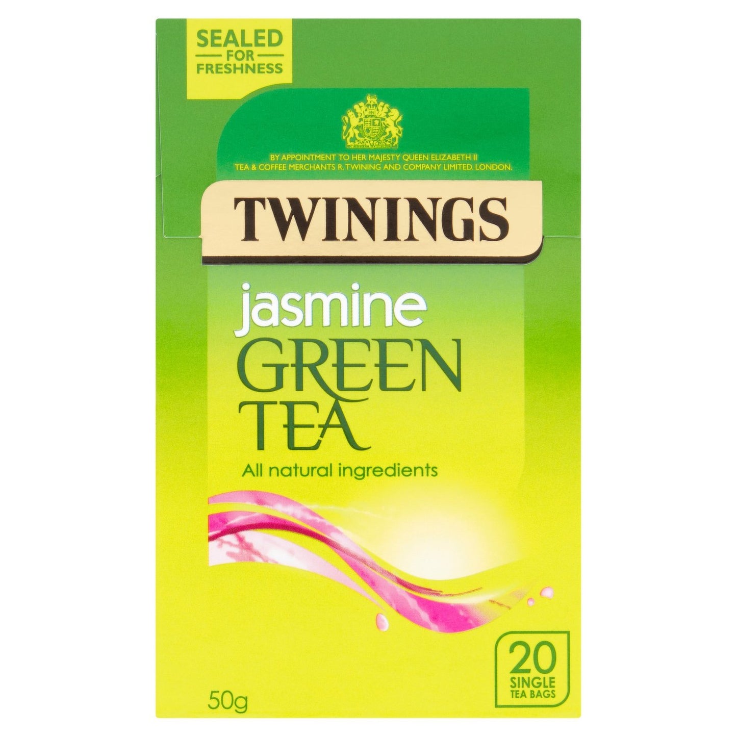 TWININGS JASMINE GREEN TEA, 20 TEA BAGS