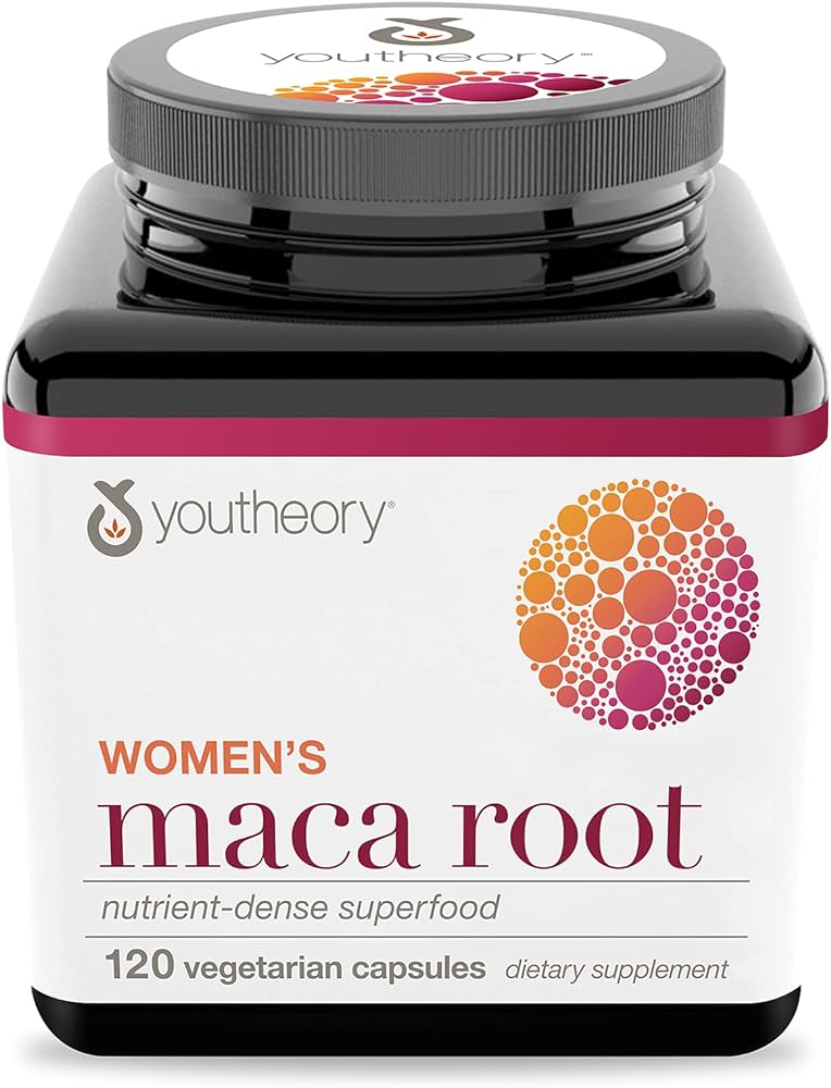 YOUTHEORY WOMEN MACA ROOT, 120 VEG. CAPSULES