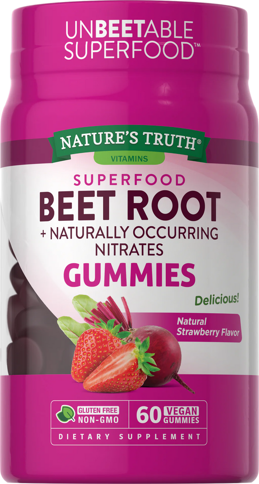 NATURE’S TRUTH SUPERFOOD BEET ROOT GUMMIES