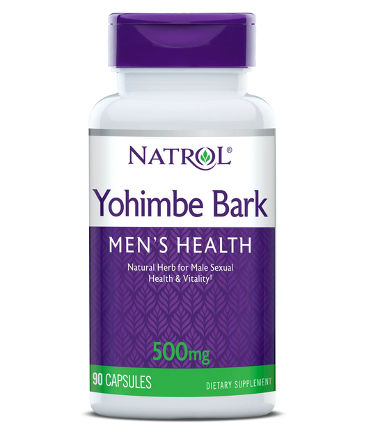 NATROL YOHIMBE BARK MEN’S HEALTH 500MG
