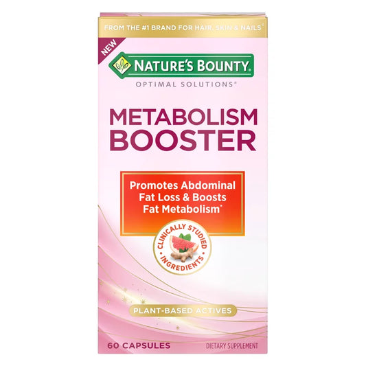 NATURE’S BOUNTY METABOLISM BOOSTER, 60 CAPSULES