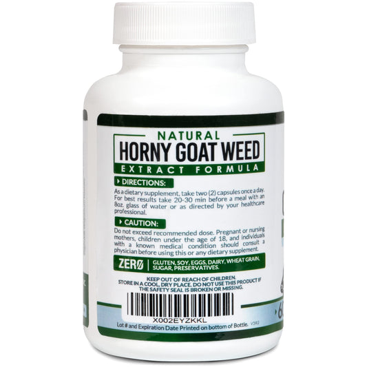AMPLICELL NATURAL HORNY GOAT WEED EXTRACT FORMULA 1000MG STRENGTH