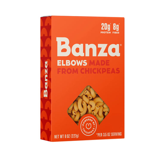 BANZA ELBOWS MADE FROM CHICKPEAS