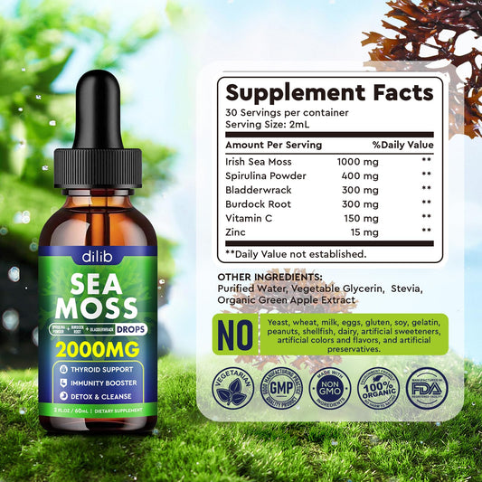 DILIB SEA MOSS 2000MG DROPS