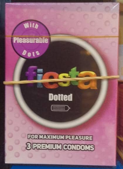 FIESTA, 3 CONDOMS