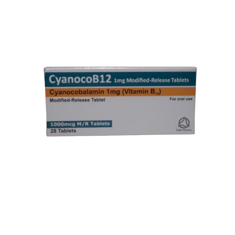 CYANOCOB12 1MG, 28 TABLETS