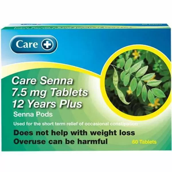 CARE SENNA 7.5MG TABLETS, 60 TABLETS