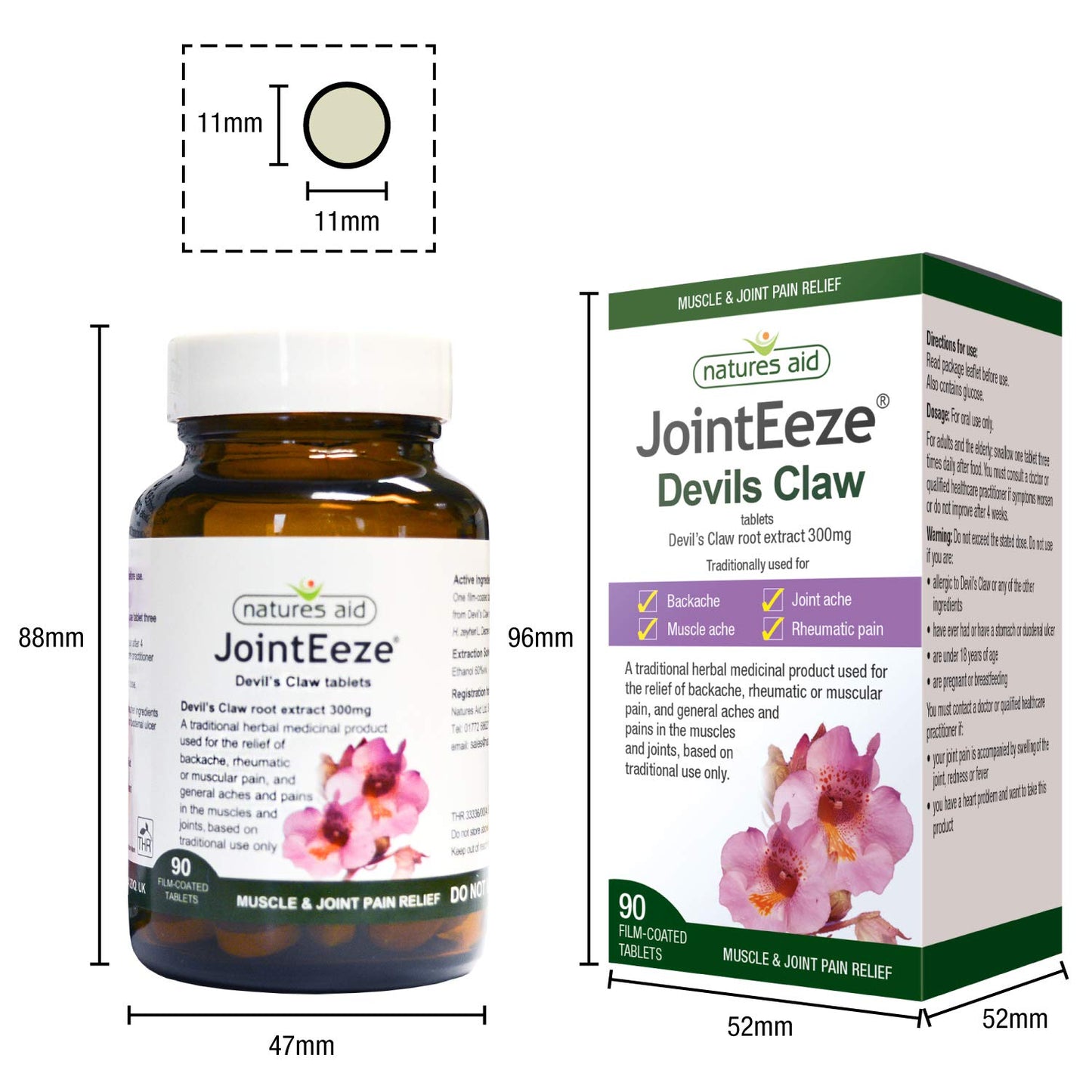 NATURES AID JOINTEEZE DEVILS CLAW