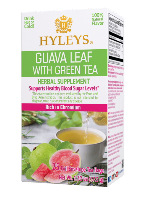 HYLEYS GUAVA LEAF WITH GREEN TEA