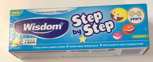 WISDOM STEP BY STEP KID PASTE