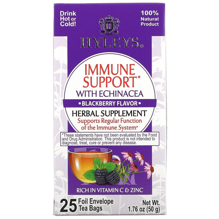 HYLEYS IMMUNE SUPPORT WITH ECHINACEA