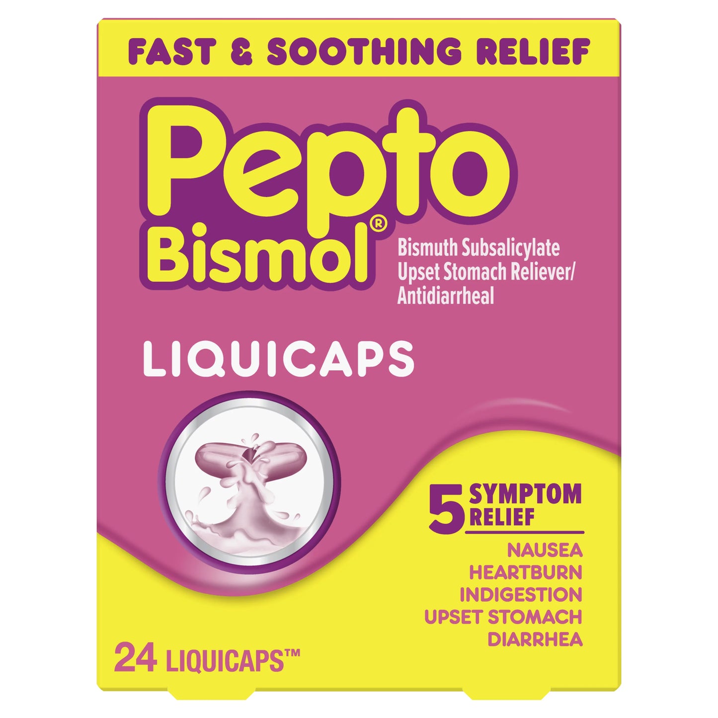 PEPTO BISMOL LIQUICAPS