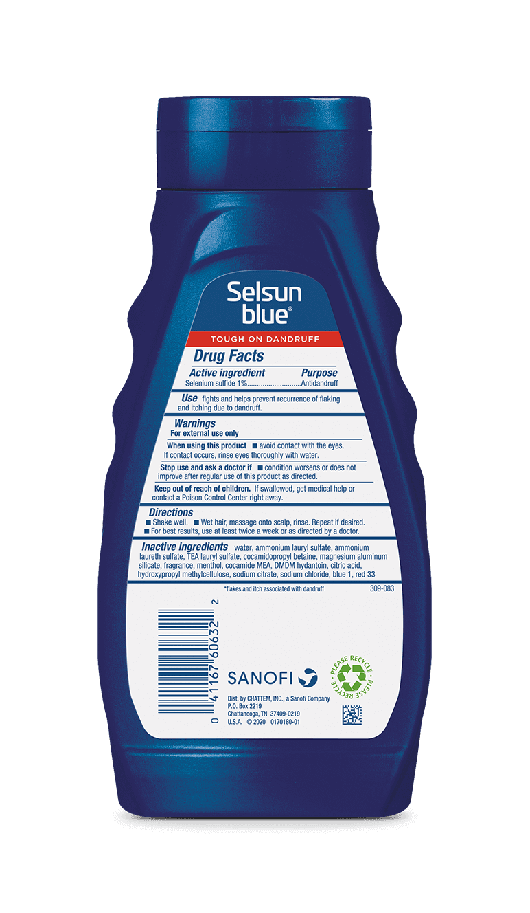 SELSUN BLUE ANTIDANDRUFF SHAMPOO 325ML – Health Online